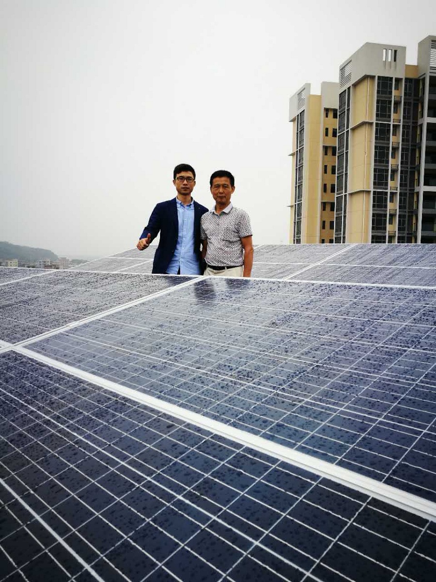广东省东莞市企石镇16.2KW太阳能并网发电项目